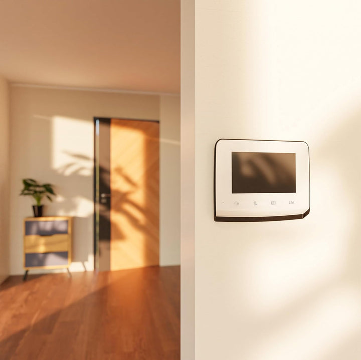 Somfy 1871229 – Video-Türsprechanlage V350 WLAN | Vernetzte Gegensprechanlage | 7-Zoll-Bildschirm |