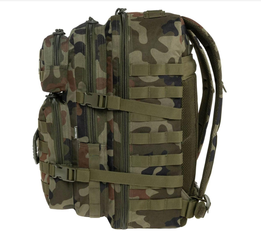 Tactical Polygon Large 36L Taktischer Rucksack – PL Woodland | Militär & Outdoor Rucksack Herren | M