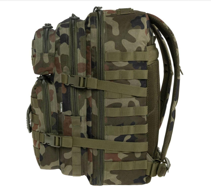 Tactical Polygon Large 36L Taktischer Rucksack – PL Woodland | Militär & Outdoor Rucksack Herren | M
