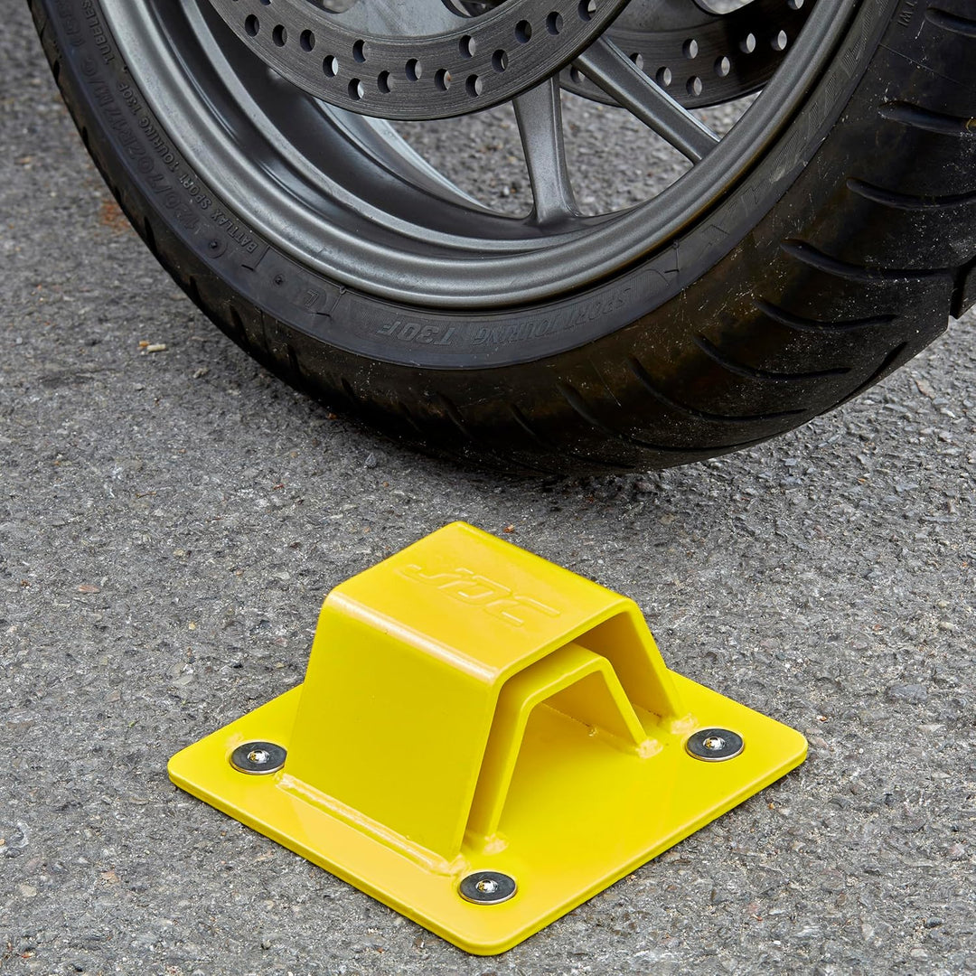 JDC Motorrad Bodenanker stark belastbarer gehärteter Stahl - Sphere PRO - Gelb Gelb Sphere Pro, Gelb