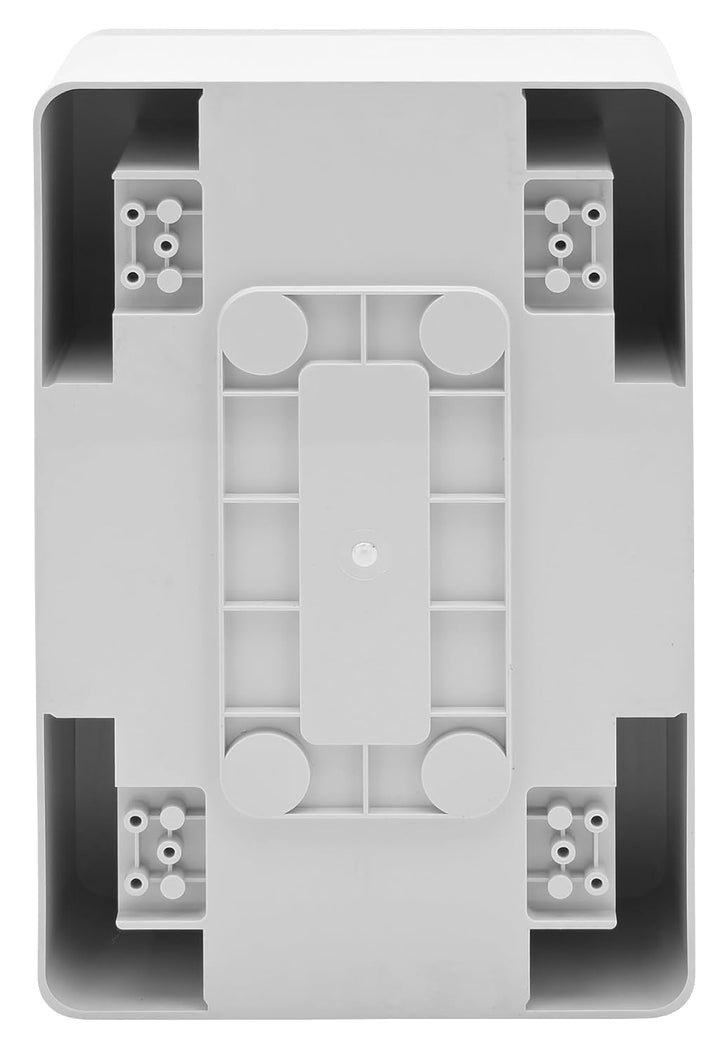 BOXEXPERT® Schaltschrank aussen absolut wasserdicht bis 1m Tiefe [ABS Kunststoff IP67 Gehäuse] grau