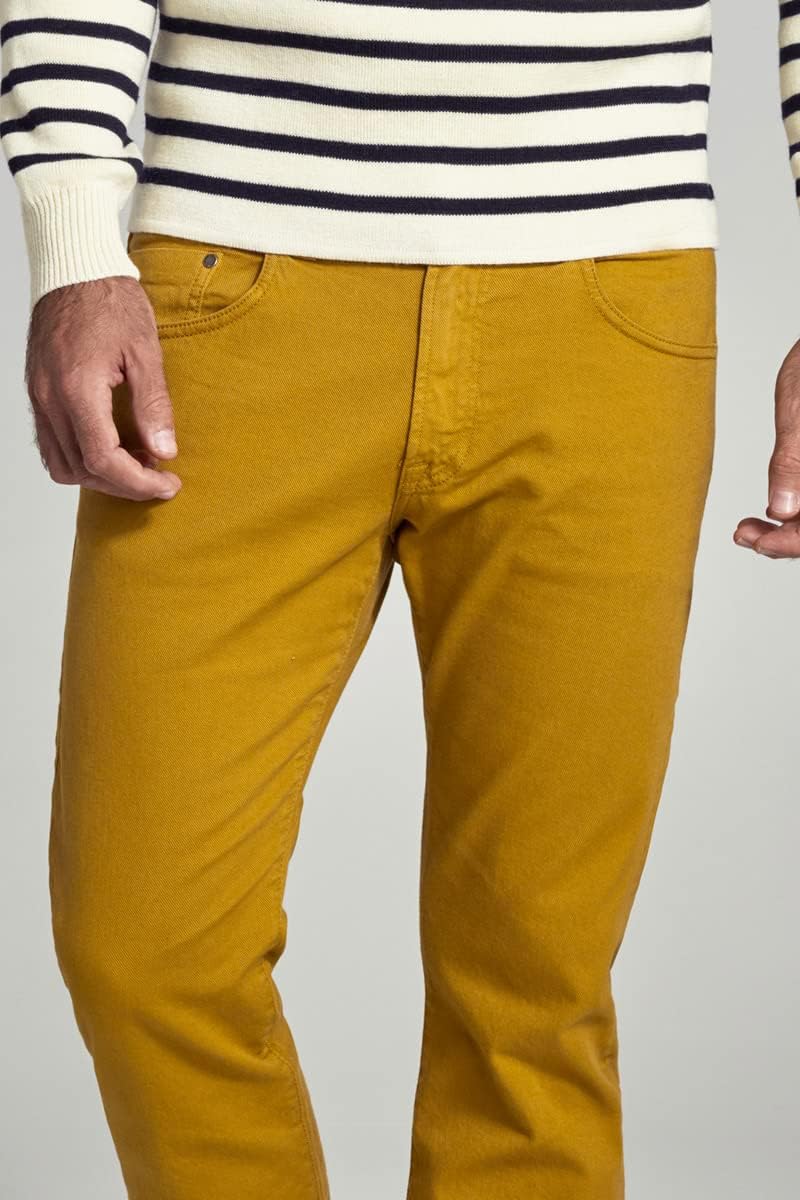 Armor Lux Herren Lougre Klassische Hose, Camel