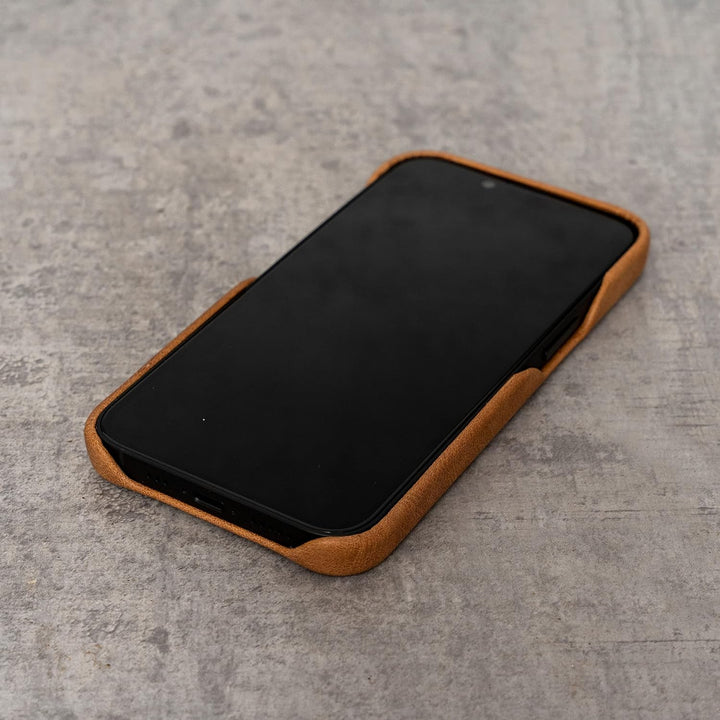 Porter Riley - Lederhülle für iPhone 11 (6.1"). Premium Ultra Dünn Echtleder Cover/Ledertasche/Backc