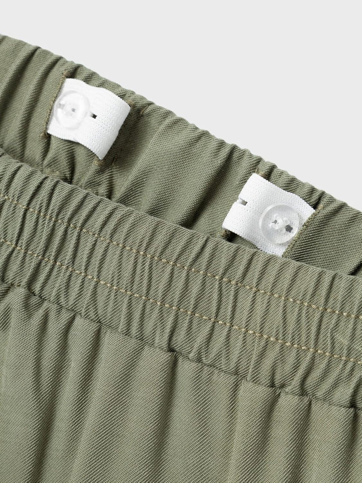 NAME IT Girl Cargohose Straight Fit 116 Deep Lichen Green, 116 Deep Lichen Green