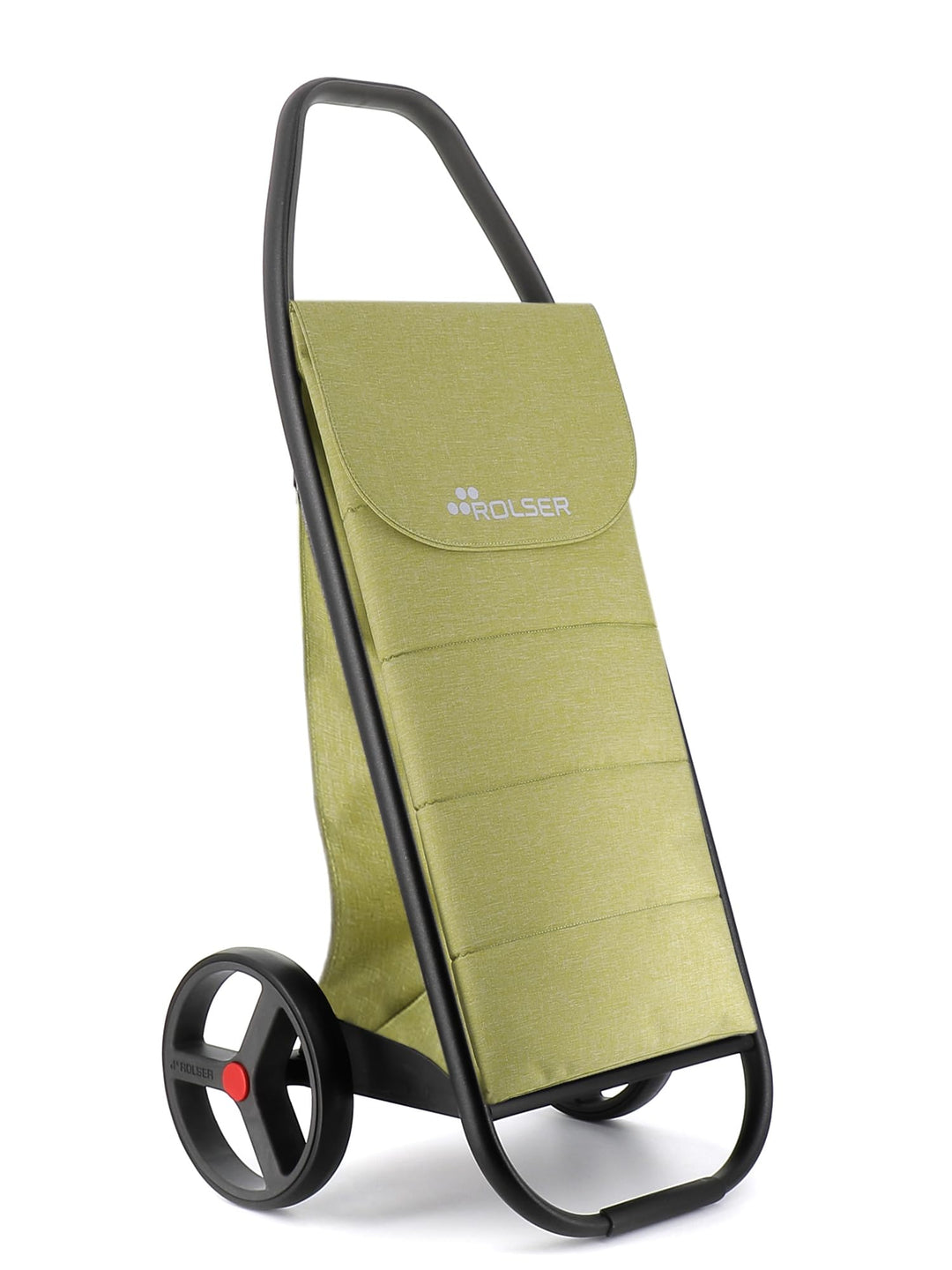 Einkaufstrolley Rolser COM Tweed Polar Black Tube 2 grosse Räder - Lima, Lima