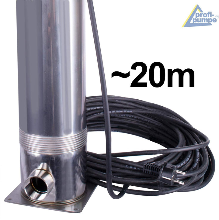 Regenwasserpumpe Tauchpumpe Tauchdruckpumpe Zisternenpumpe Regen-Star-Automatic 600, 20m Kabel, Zist