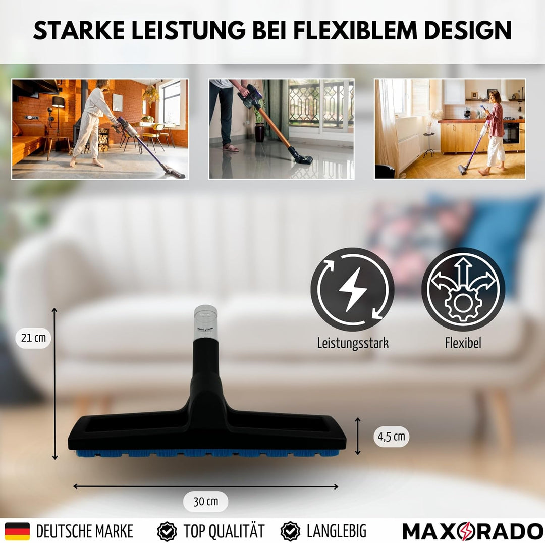 Parkettdüse Hartbodendüse Staubsaugerdüsee Düse für Staubsauger kompatibel mit Dyson V6 Top Dog Tota