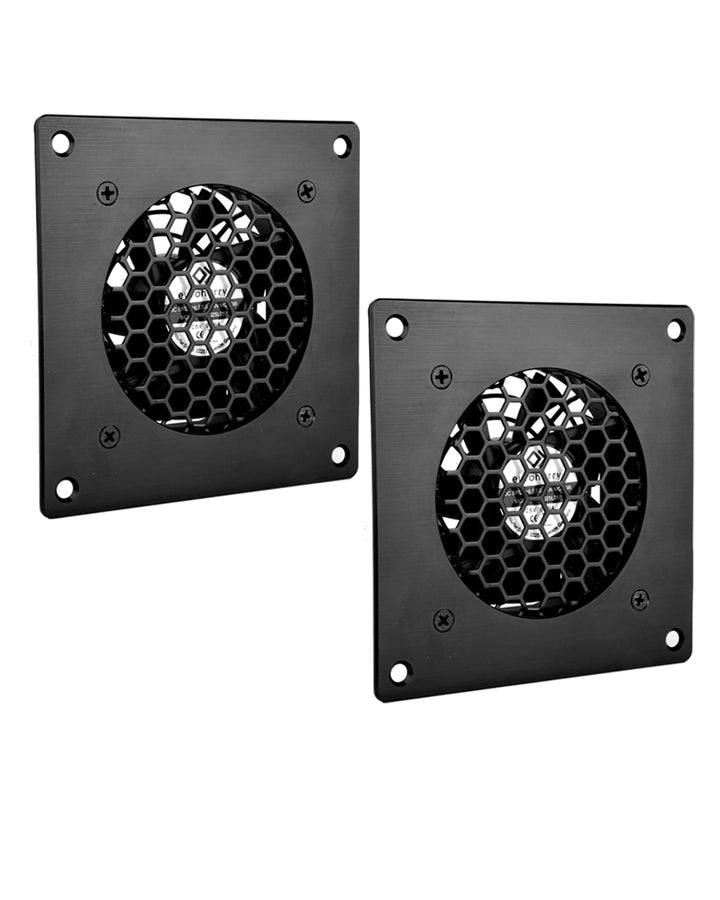euroharry USB PC Ventilator (2Stk 80 x 80 x 25mm), 2Stk 80 x 80 x 25mm