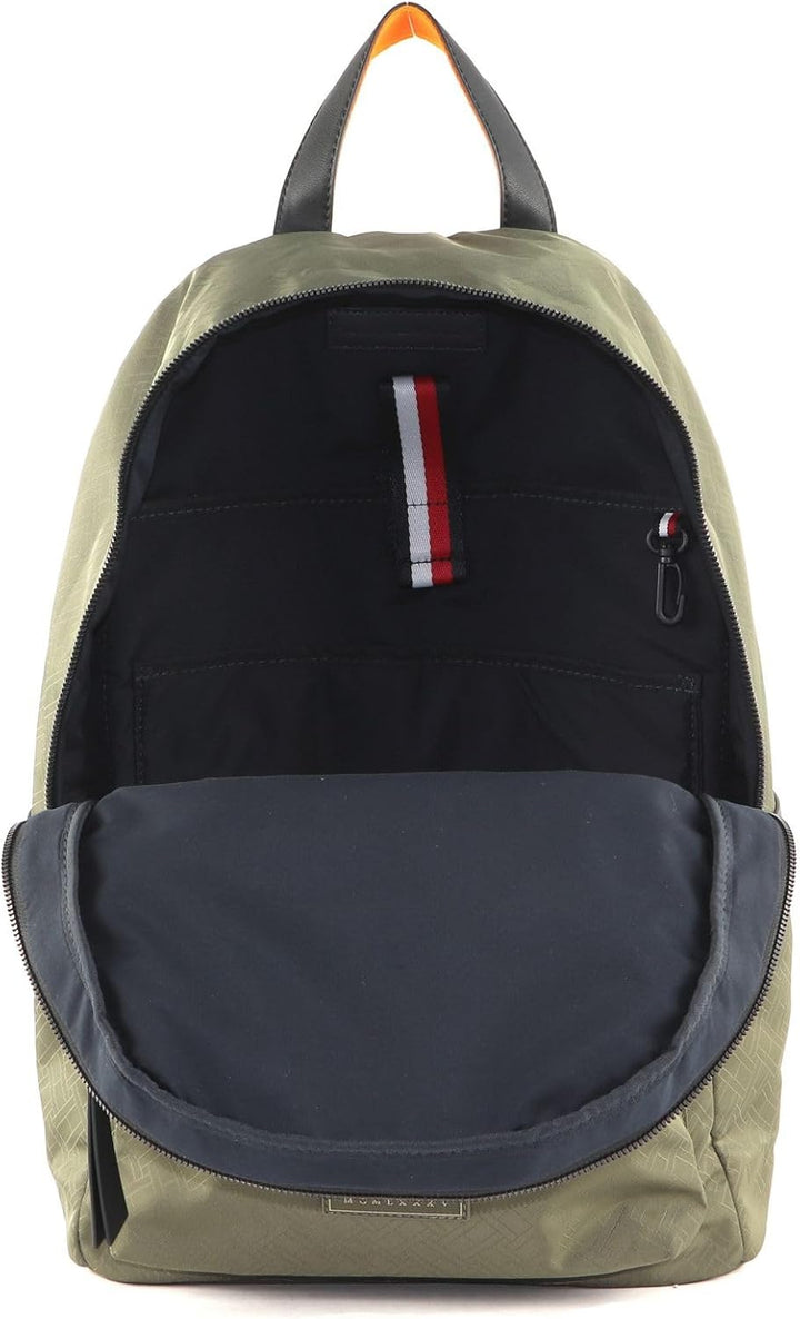 Tommy Hilfiger TH Signature Backpack Army Green Flag Monogram