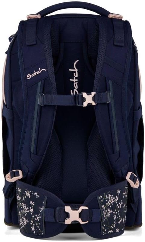 Satch pack Schulrucksack Set 2tlg. inkl. Schlamperbox (BLOOMY BREEZE), Bloomy Breeze