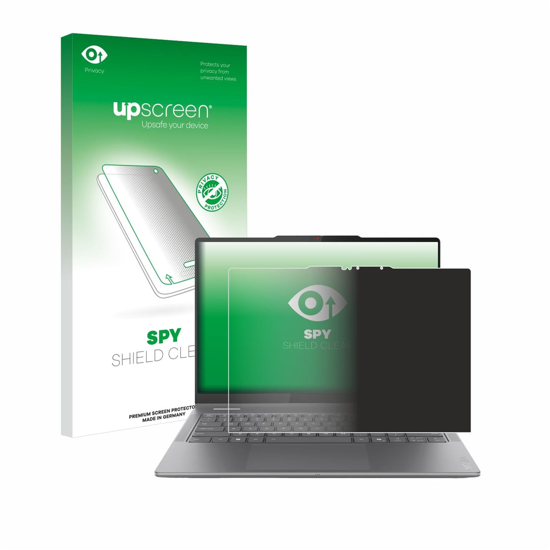 upscreen Anti-Spy Blickschutzfolie für Lenovo Yoga 7i 2-in-1 Gen 10 14" Made in Germany, Privacy Dis