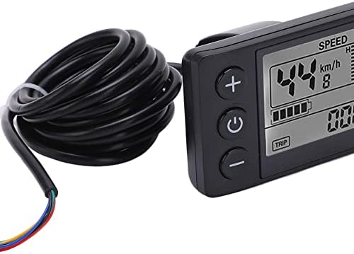LCD-Display für Elektrofahrräder, S866 Wasserdichter Fahrradcomputer 24 V 36 V 48 V Elektroroller-Be
