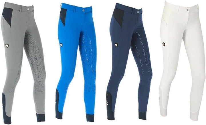 Covalliero Kerbl Damenreithose Detroit Mod. 2018 Vollbesatzreithose Damen 46 Mix, 46 Mix
