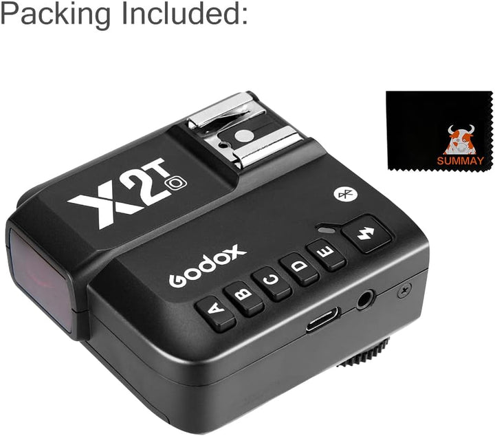 GODOX X2T-O TTL Blitzauslöser Bluetooth Verbindung 1/8000s HSS Neue Hotshoe Sperre für Olympus Panas