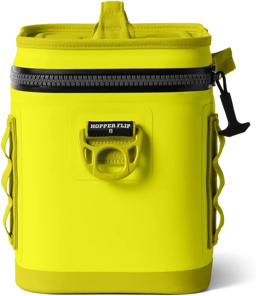 YETI Hopper Flip 8 Cool Bag, Portable & Insulated Backpack Cooler Firefly Yellow, Firefly Yellow