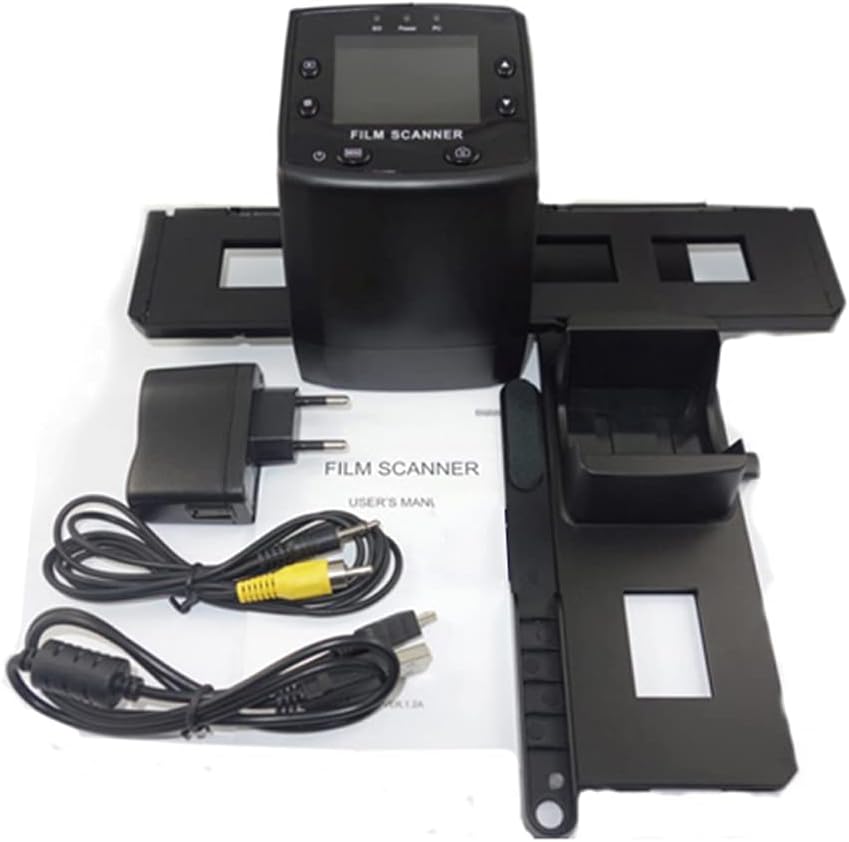 A27D Film- und Diascanner – 5MP Negativ- und Diascanner mit 2,4" LCD, Digitalisieren von Fotos zu JP