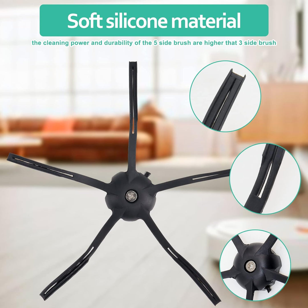Hauptbürste Filter Zubehör für Xiaomi Roborock S6 Maxv S5 Max S6 S5 S6 Pure S60 S65 Staubsauger, Ers