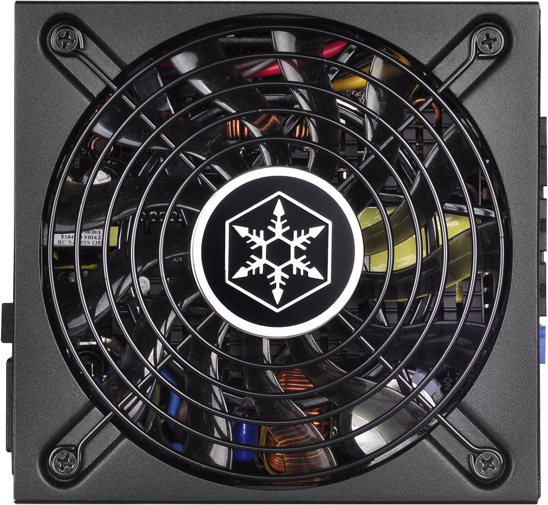 SilverStone Technology SST-SX500-LG v2.1 UK - SFX Serie, 500W 80 Plus Gold flüsterleises PC-Netzteil