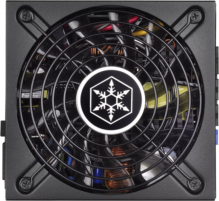 SilverStone Technology SST-SX500-LG v2.1 UK - SFX Serie, 500W 80 Plus Gold flüsterleises PC-Netzteil