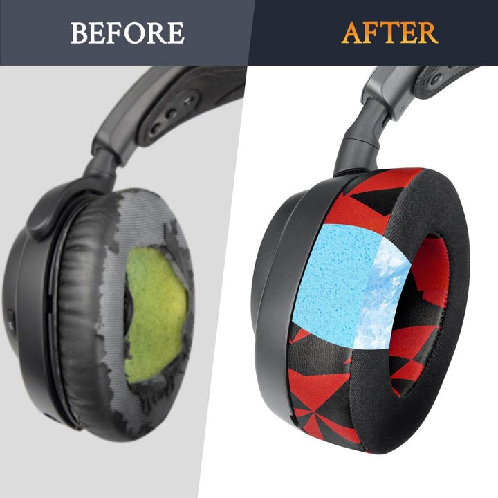 SOULWIT Kühlgel Ersatz Ohrpolster für Steelseries Arctis Nova Pro Wired, Nova 1/1X/1P/3/3P/3X/4/7/7X