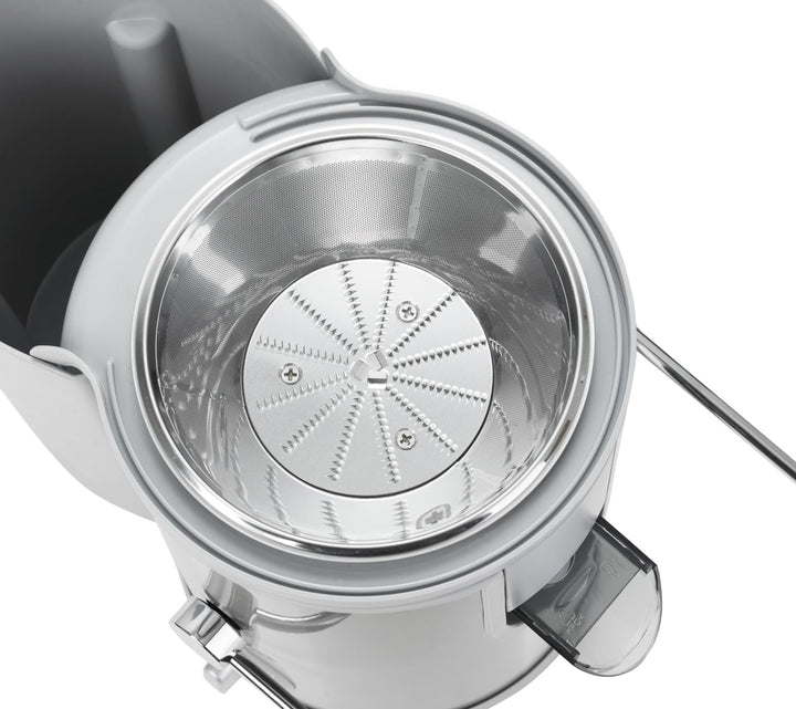 Mesko MS 4126 Entsafter für Obst und Gemüse aus Edelstahl, Saft/Juice Maschine, 65mm breiter Einlass