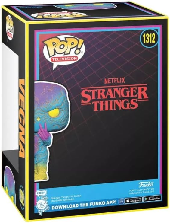 POP! TV: Vecna Blacklight (Stranger Things) Special Edition