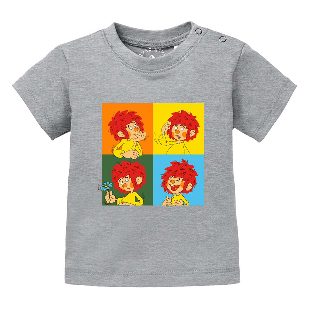 PUMUCKL Bavariashop Baby T-Shirt Meisterwerk 56-62 Grau, 56-62 Grau