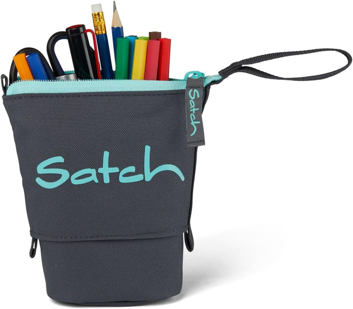 Satch Pack Pencil Slider Light Edition Schulrucksack Set 3tlg. mit Sportbeutel (Mint Phantom), Mint