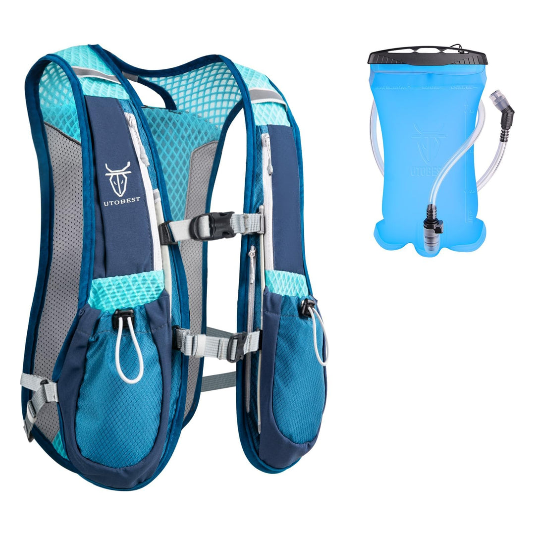 UTOBEST Trinkrucksack 5L Herren Damen Ultraleicht Laufrucksack für Laufen,Marathon,Jogging,Radfahren