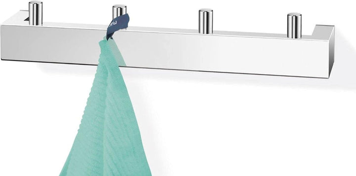 ZACK 40035 "LINEA" Handtuchhakenleiste, Edelstahl hochglänzend, 4 Haken
