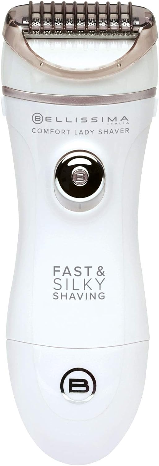 Imetec Bellissima Comfort Lady Shaver, Elektrorasierer für Damen, Wet&Dry, abgerundete schwenkbare K