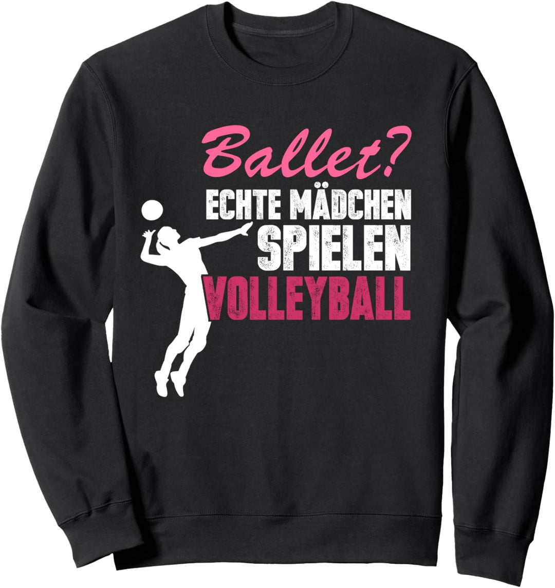Volleyball Volleyballerin Beachvolleyball Sweatshirt