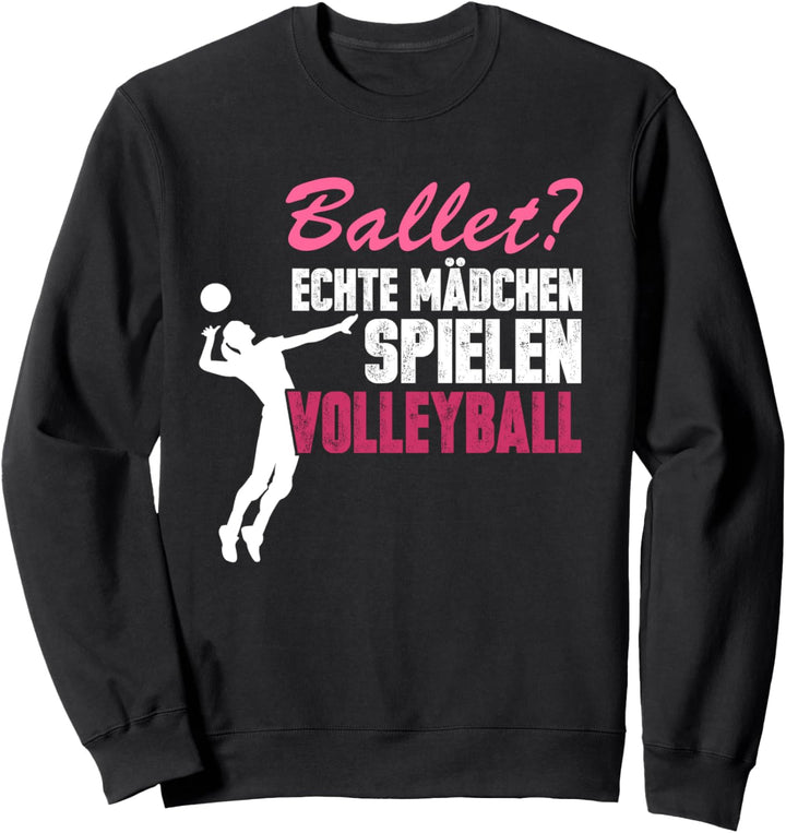 Volleyball Volleyballerin Beachvolleyball Sweatshirt