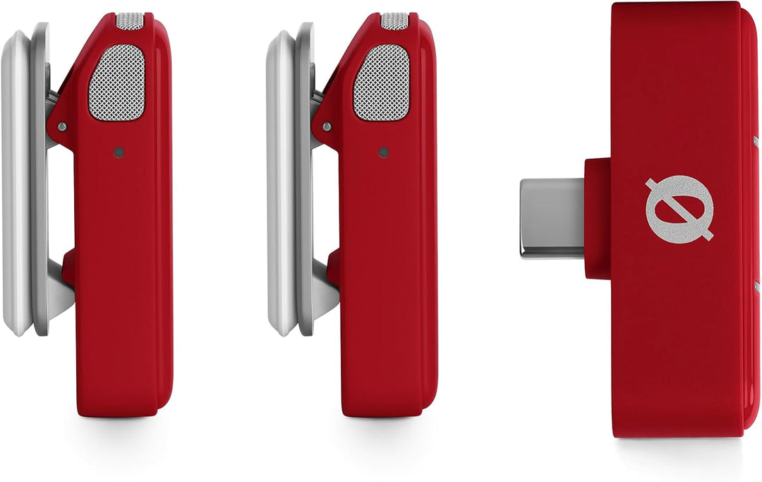 RØDE Wireless Micro - Kompakter kabelloser Mikrofon, Zwei Mikrofone mit Ladecase für Smartphone-Inha