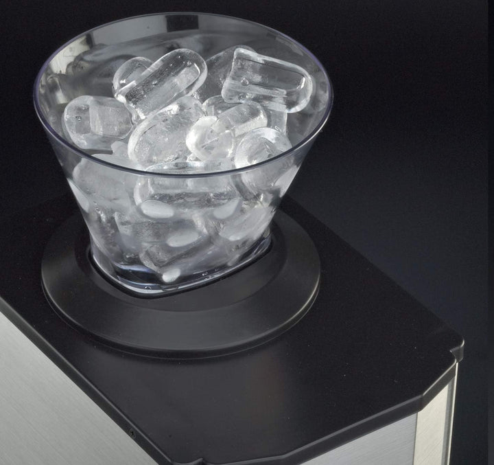 RGV Crush Ice Maker Junior Schwarz/Edelstahl/Transparent