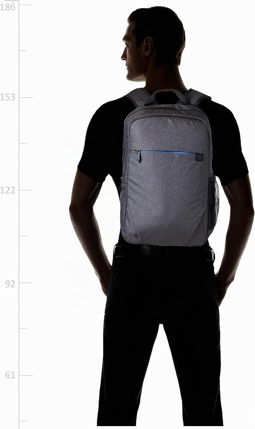 HP Prelude Laptoprucksack 15,6 Zoll – wasserabweisend, leicht & robust – Notebook Rucksack für Reise
