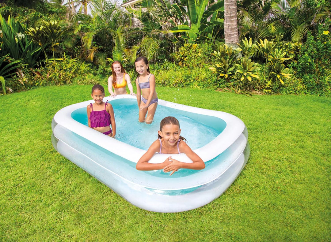 Intex 12-56483NP Swim-Center "Family Pool" phthalates-free, 262 x 175 x 56 cm Sortiert (Grün/Blau) 2