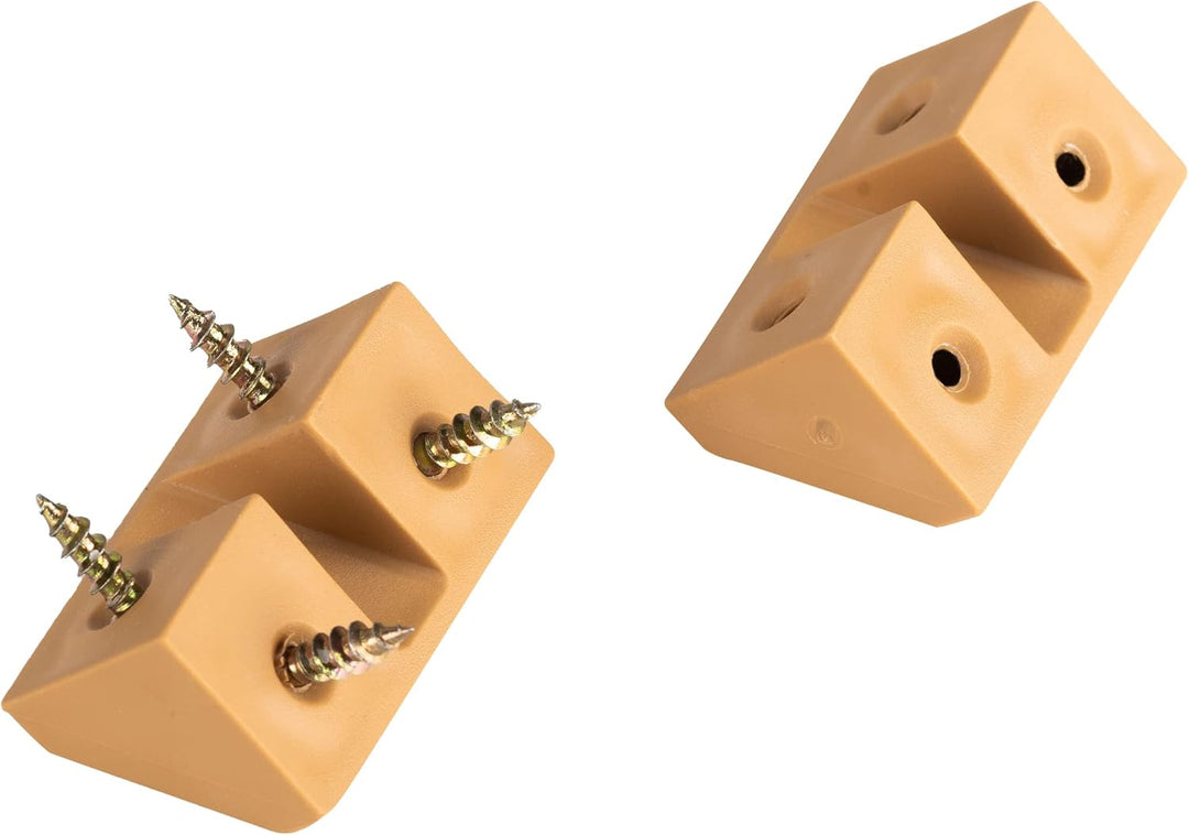 Winkelverbinder Doppelter Set 20/40 x - Möbelverbinder - Schrankverbinder - Bauwinkel - Korpusverbin