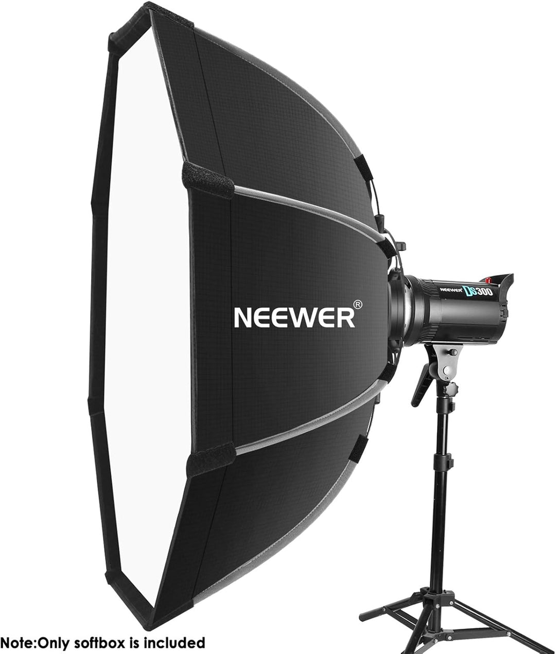 NEEWER 90cm achteckige Softbox mit Schnellspanner, mit Bowens-Halterung, Tragetasche, kompatibel mit