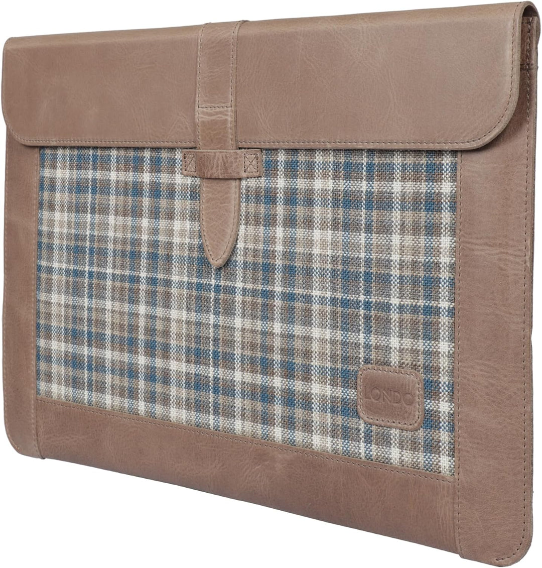 Londo Echtleder Tasche, Hülle für MacBook Pro – 13,3 & 13 Zoll und iPad Pro 12.9 Zoll Kompatibel mit