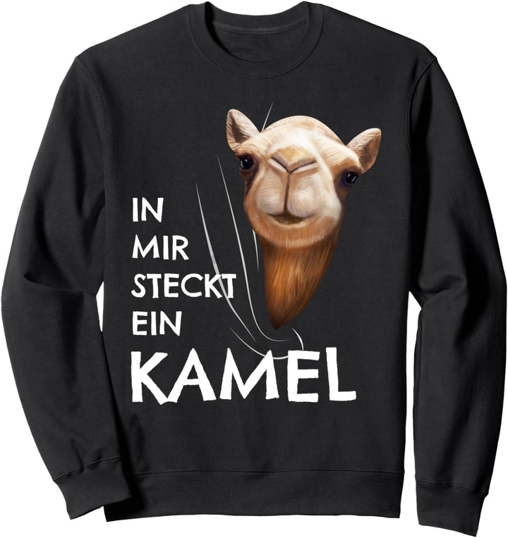 Kamel Kostüm Kinder Dromedar In mir steckt ein Kamel Sweatshirt