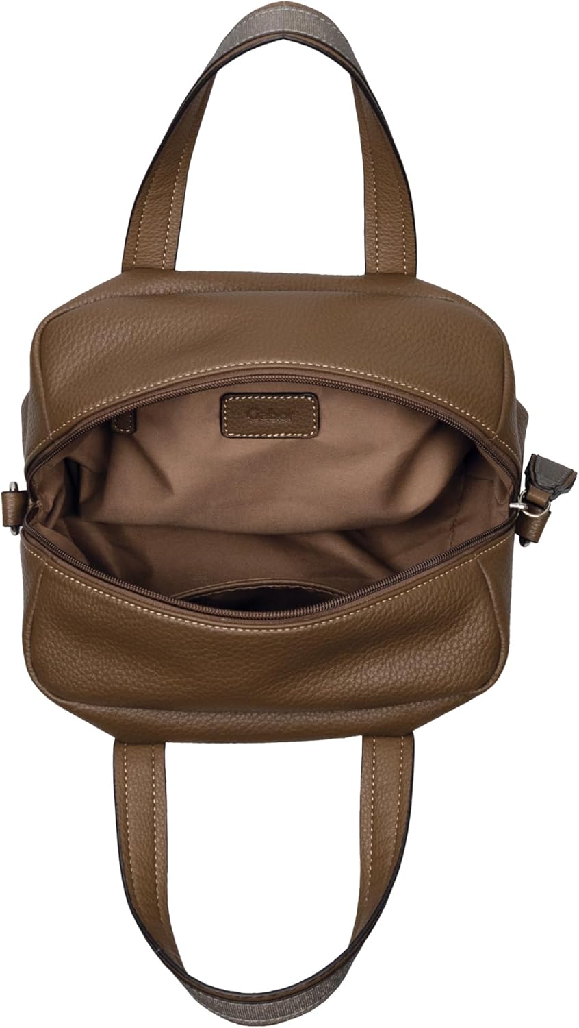 Gabor bags Anina Damen Bowling Bag Handtasche Nougat 26x18x17, Nougat 26x18x17