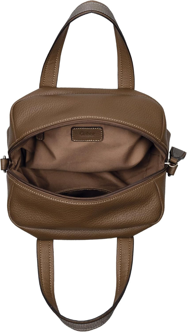 Gabor bags Anina Damen Bowling Bag Handtasche Nougat 26x18x17, Nougat 26x18x17
