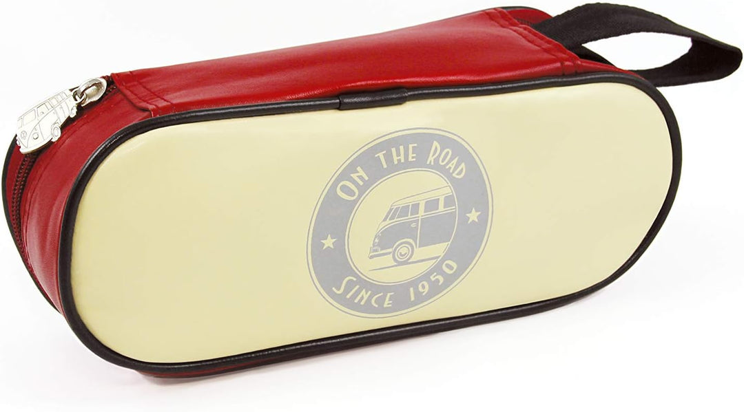 BRISA VW Collection - T1 Bulli Bus Federmäppchen Federtasche Rot, Rot