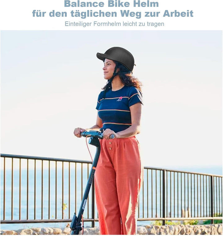 Shinmax Fahrradhelm für Damen und Herren, Einstellbarer Helm mit Visier & Sonnenschutz, Leicht & Bel