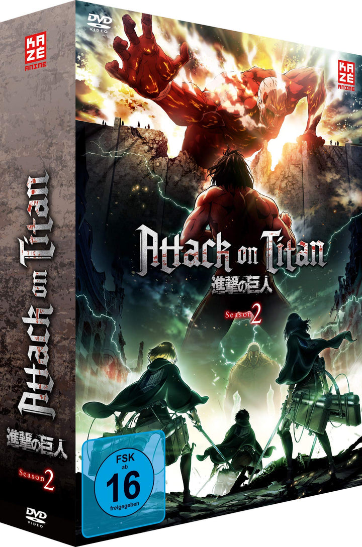 Attack on Titan - Staffel 2 - Gesamtausgabe - [DVD], DVD