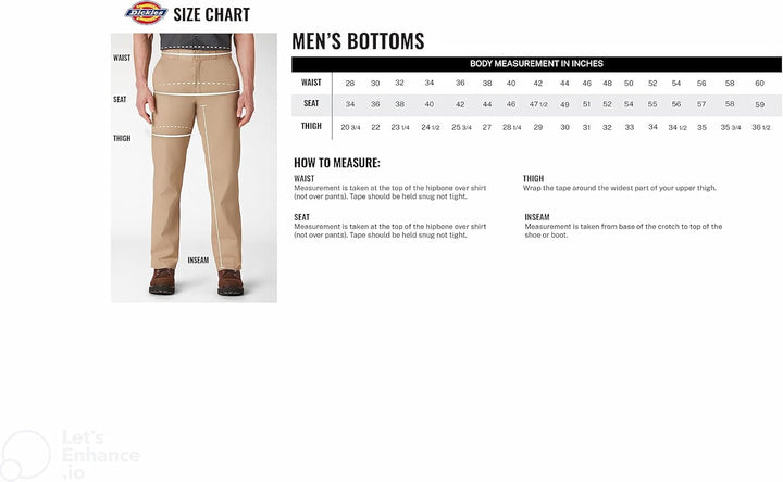Dickies Herren Rlxdfit Duck Jean Hose 30W / 30L Rinsed Slate Rsl, 30W / 30L Rinsed Slate Rsl