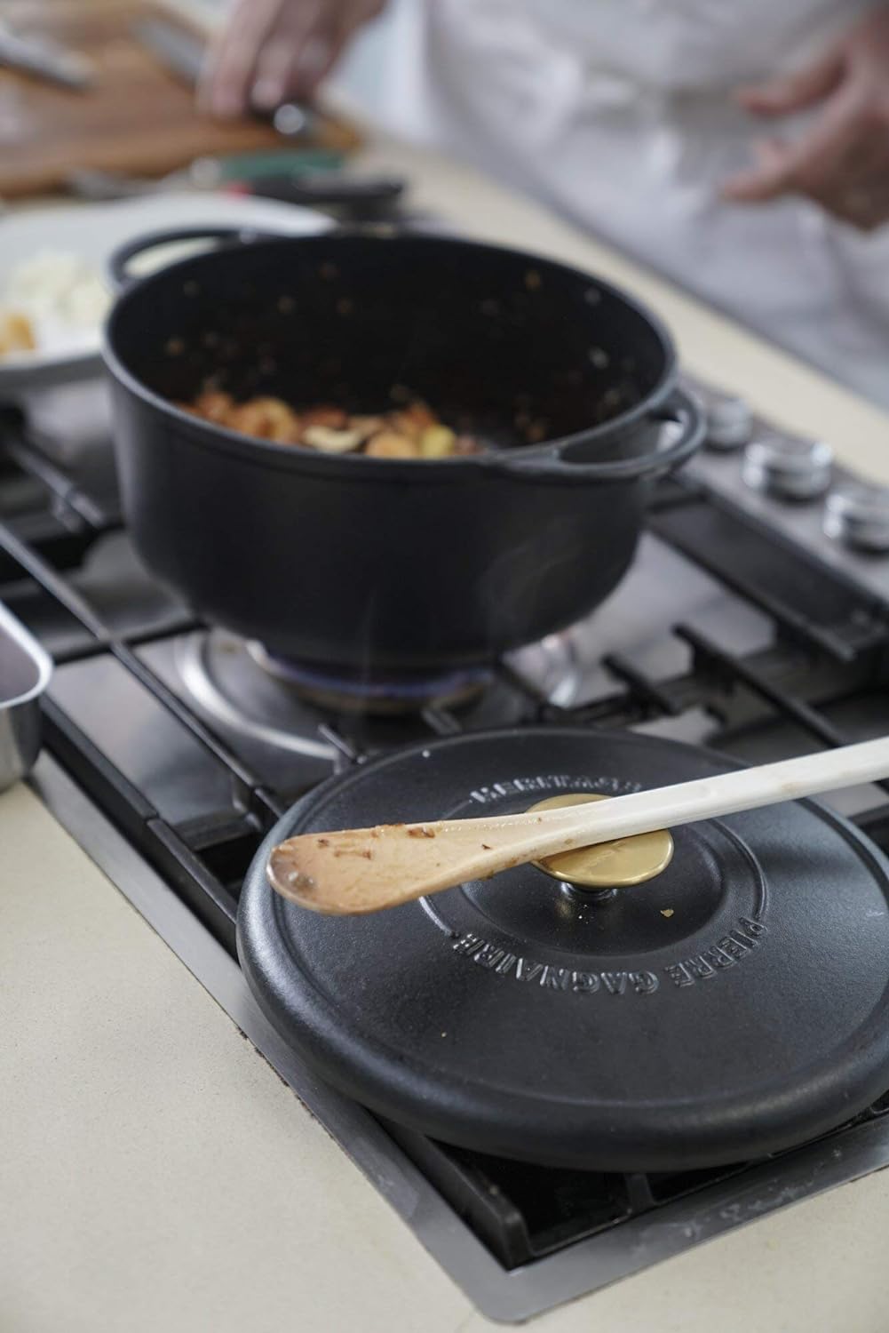 Tefal Heritage Schmortopf aus Stahlguss, rund, Gusseisen, 21 cm / 3,3L 21 cm / 3,3L Rund, 21 cm / 3,