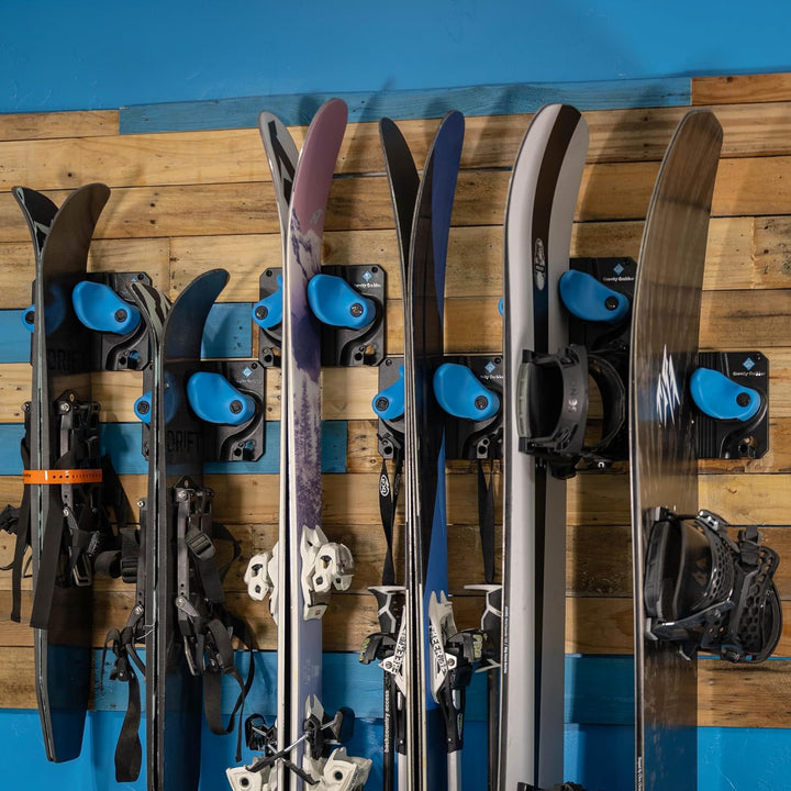Gravity Grabber Ultimate Ski &amp; Snowboard Wandhalterung - Passt zu jedem Ski/Snowboard - für Schadens