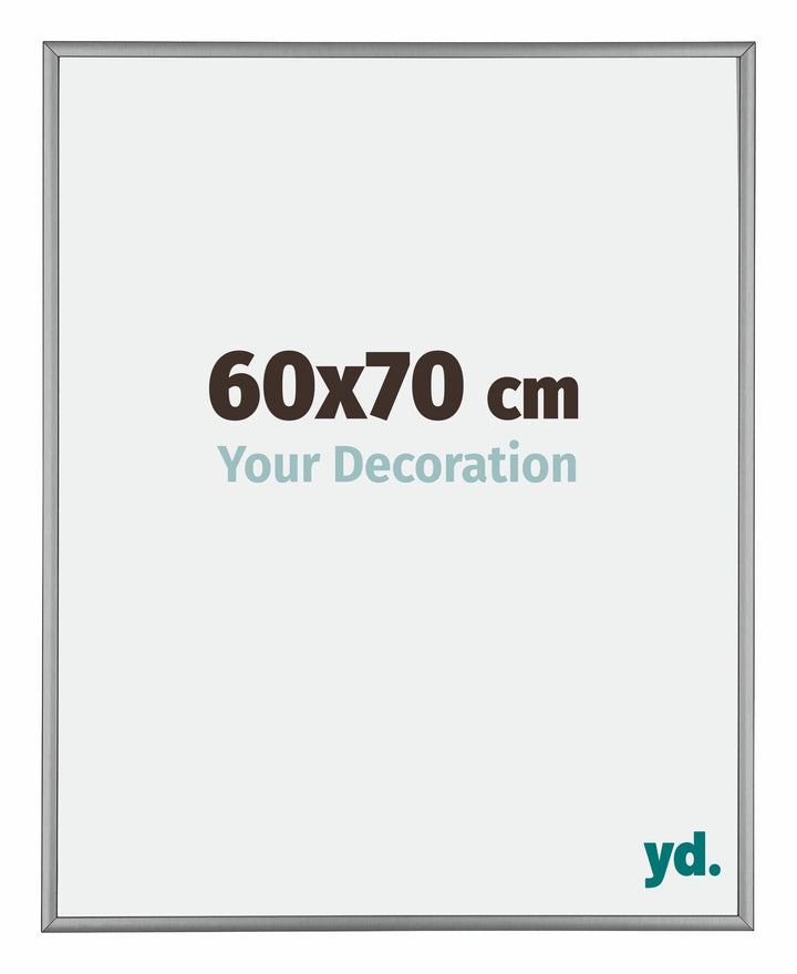 yd. Your Decoration - Bilderrahmen 60x70 cm - Bilderrahmen aus Aluminium mit Acrylglas - Antireflex